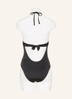 EMPORIO ARMANI Neckholder-Badeanzug MIX & MATCH , Farbe: SCHWARZ (Bild 1)