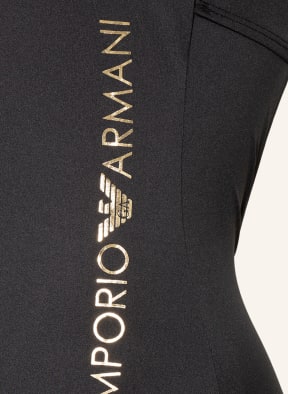 EMPORIO ARMANI Neckholder-Badeanzug MIX & MATCH , Farbe: SCHWARZ (Bild 1)