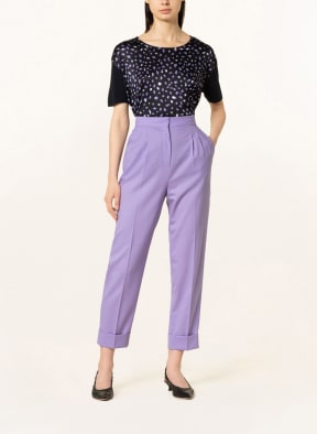 BOSS Blusenshirt ESANDY , Farbe: DUNKELBLAU/ LILA (Bild 1)