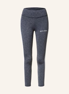 Palm Angels 3/4-Leggings mit Galonstreifen, Farbe: DUNKELBLAU (Bild 1)