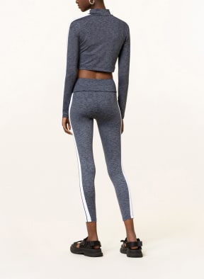 Palm Angels 3/4-Leggings mit Galonstreifen, Farbe: DUNKELBLAU (Bild 1)