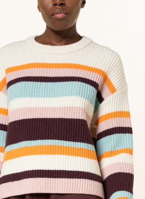 ARMEDANGELS Sweater NAARUKO, Color: ECRU/ LIGHT BLUE/ LIGHT PINK (Image 1)