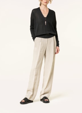 BRUNELLO CUCINELLI Sweater with decorative gems, Color: BLACK (Image 1)