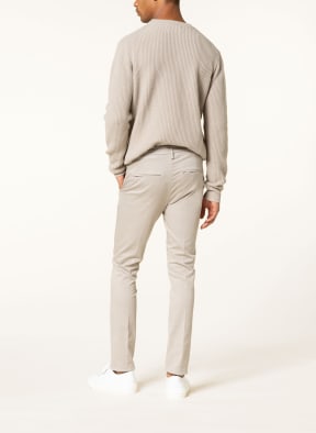 Juvia Chinosy extra slim fit, Kolor: KREMOWY (Obrazek 1)