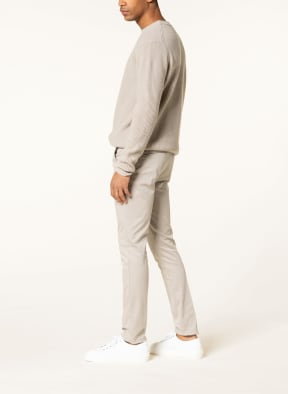Juvia Chinosy extra slim fit, Kolor: KREMOWY (Obrazek 1)