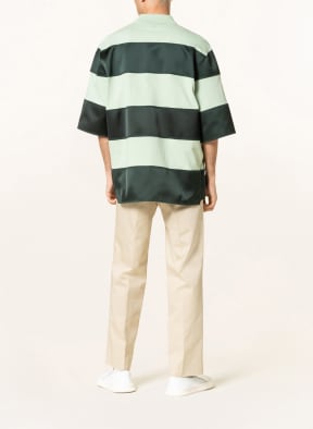 AMI PARIS Oversized polo shirt , Color: MINT/ DARK GREEN (Image 1)
