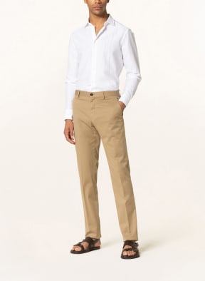 ZEGNA Hemd Slim Fit mit Leinen, Farbe: WEISS (Bild 1)