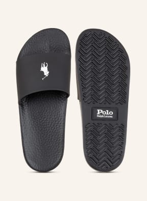 Black polo deals slides