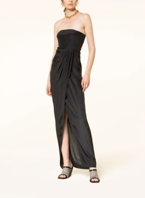 GAUGE81 Silk dress LICA, Color: BLACK (Image 1)