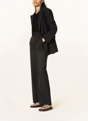 Nanushka Wide leg trousers ELAINA, Color: BLACK (Image 1)