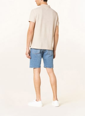 TOMMY HILFIGER Terry cloth polo shirt regular fit, Color: BEIGE (Image 1)