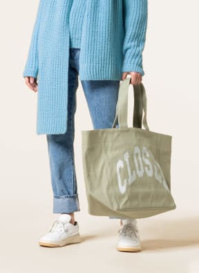 CLOSED Shopper, Color: OLIVE (Image 1)