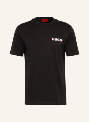 HUGO T-shirt DRANDO, Color: BLACK (Image 1)