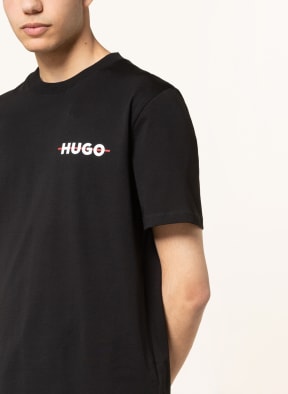 HUGO T-shirt DRANDO, Color: BLACK (Image 1)