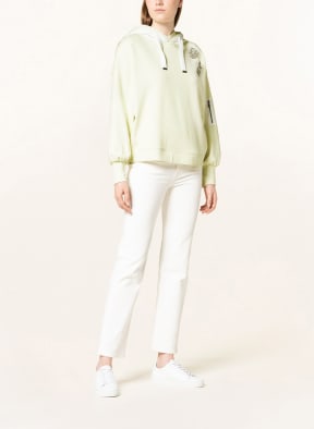 BOGNER Hoodie SAILA with decorative gems , Color: LIGHT YELLOW (Image 1)
