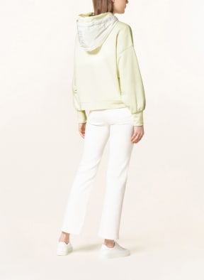 BOGNER Hoodie SAILA with decorative gems , Color: LIGHT YELLOW (Image 1)