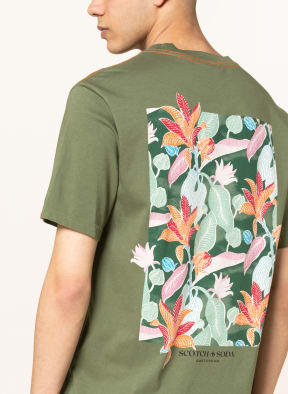 SCOTCH & SODA T-shirt, Color: OLIVE (Image 1)
