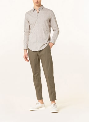 BOSS Shirt RONNI slim fit , Color: BEIGE/ WHITE (Image 1)