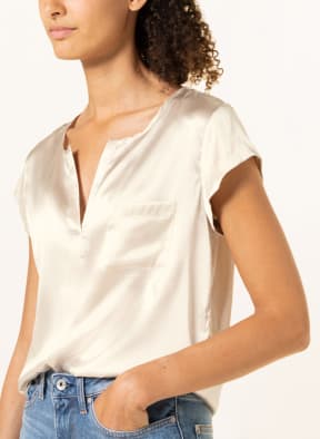 darling harbour Blusenshirt aus Seide , Farbe: CREME (Bild 1)