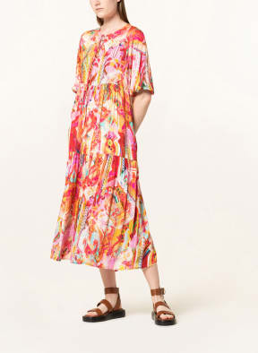 Emily VAN DEN BERGH Kleid, Farbe: HELLORANGE/ ROT/ WEISS (Bild 1)