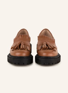 RIANI Platform loafers, Color: LIGHT BROWN (Image 1)