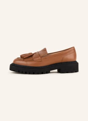 RIANI Platform loafers, Color: LIGHT BROWN (Image 1)