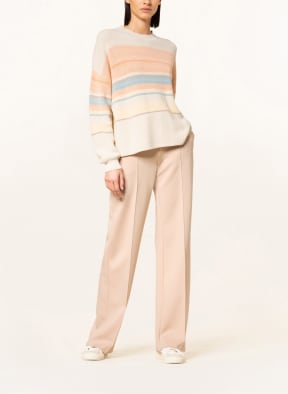 RIANI Sweater, Color: ECRU/ LIGHT ORANGE/ LIGHT BLUE (Image 1)