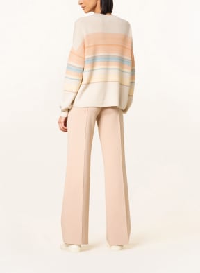 RIANI Sweater, Color: ECRU/ LIGHT ORANGE/ LIGHT BLUE (Image 1)