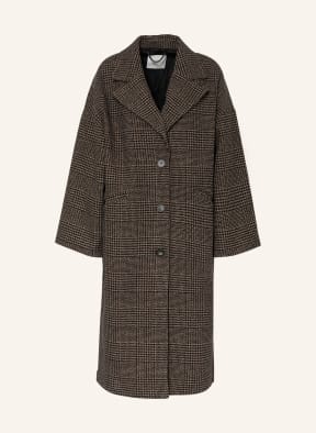 ICHI Coat IHEMMALI, Color: BLACK/ BROWN (Image 1)