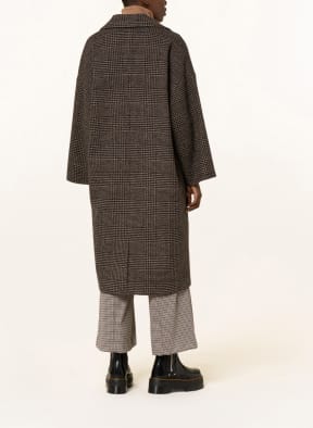 ICHI Coat IHEMMALI, Color: BLACK/ BROWN (Image 1)