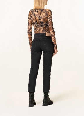 MARC CAIN Rollkragenshirt aus Mesh, Farbe: 623 light brown (Bild 1)