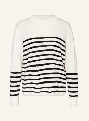 MARC CAIN Sweater, Color: 190 white and black (Image 1)