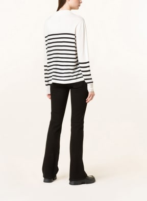 MARC CAIN Sweater, Color: 190 white and black (Image 1)