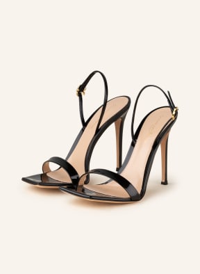 Gianvito Rossi Sandals RIBBON, Color: BLACK (Image 1)