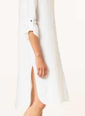 comma Shirt dress in linen , Color: WHITE (Image 1)