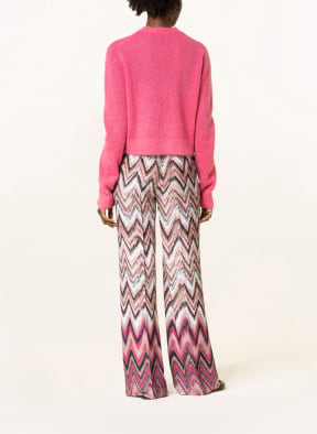 LUISA CERANO Cardigan with mohair, Color: PINK (Image 1)