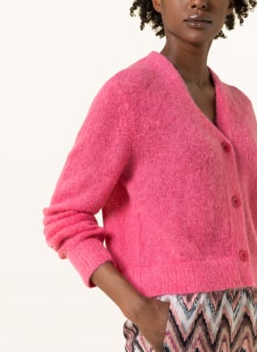 LUISA CERANO Cardigan with mohair, Color: PINK (Image 1)