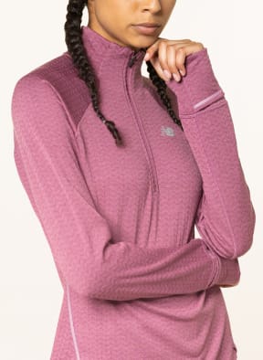 new balance Running shirt HEAT, Color: FUCHSIA (Image 1)