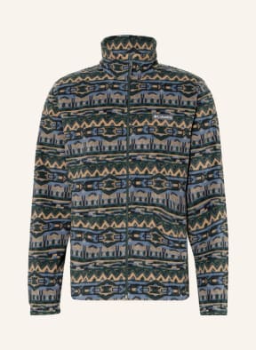 Columbia Fleecejacke STEENS MOUNTAIN , Farbe: DUNKELGRÜN/ BLAU/ CAMEL (Bild 1)