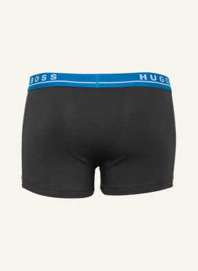 BOSS 3er-Pack Boxershorts, Farbe: BLAU/ DUNKELBLAU/ GRAU (Bild 1)