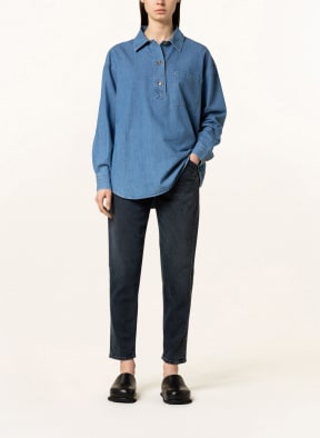 CLOSED Blouse-style shirt in denim look , Color: LIGHT BLUE (Image 1)