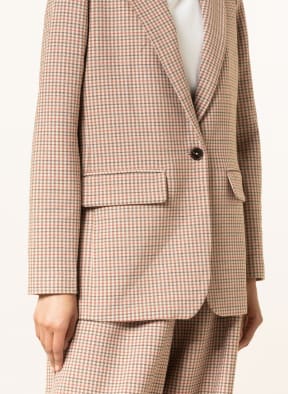 CLOSED Blazer, Farbe: BEIGE/ ROT/ DUNKELGRÜN (Bild 1)
