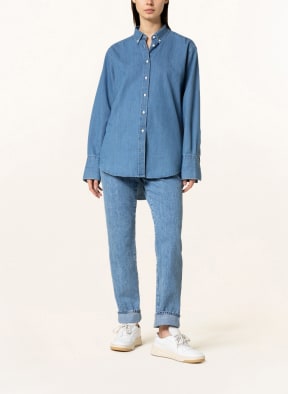 CLOSED Shirt blouse in denim look , Color: BLUE (Image 1)