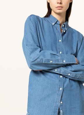 CLOSED Shirt blouse in denim look , Color: BLUE (Image 1)