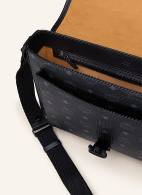 MCM Shoulder bag KLASSIK MEDIUM, Color: BLACK/ DARK GRAY (Image 1)