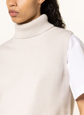 MRS & HUGS Pullunder mit Cashmere , Farbe: CREME (Bild 1)