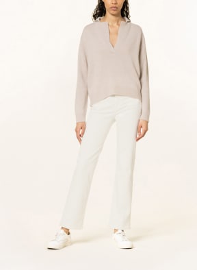 MRS & HUGS Pullover mit Cashmere , Farbe: CREME (Bild 1)