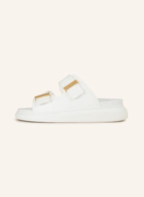 Alexander McQUEEN Platform slides, Color: WHITE (Image 1)