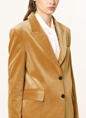 MOS MOSH Corduroy blazer IVORY, Color: CAMEL (Image 1)