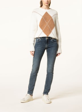 MOS MOSH Skinny jeans SUMNER IDA with decorative gems, Color: 401 BLUE (Image 1)